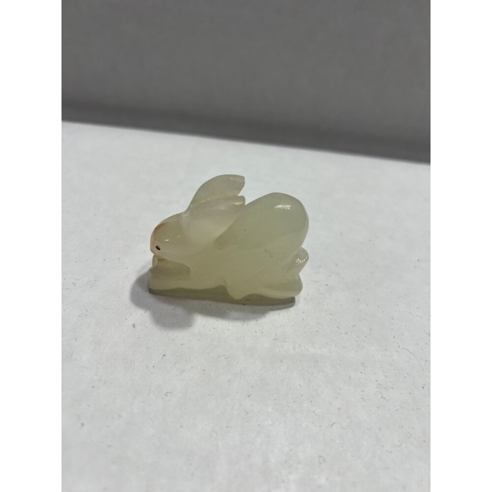 Carved Jade Rabbit Figurine